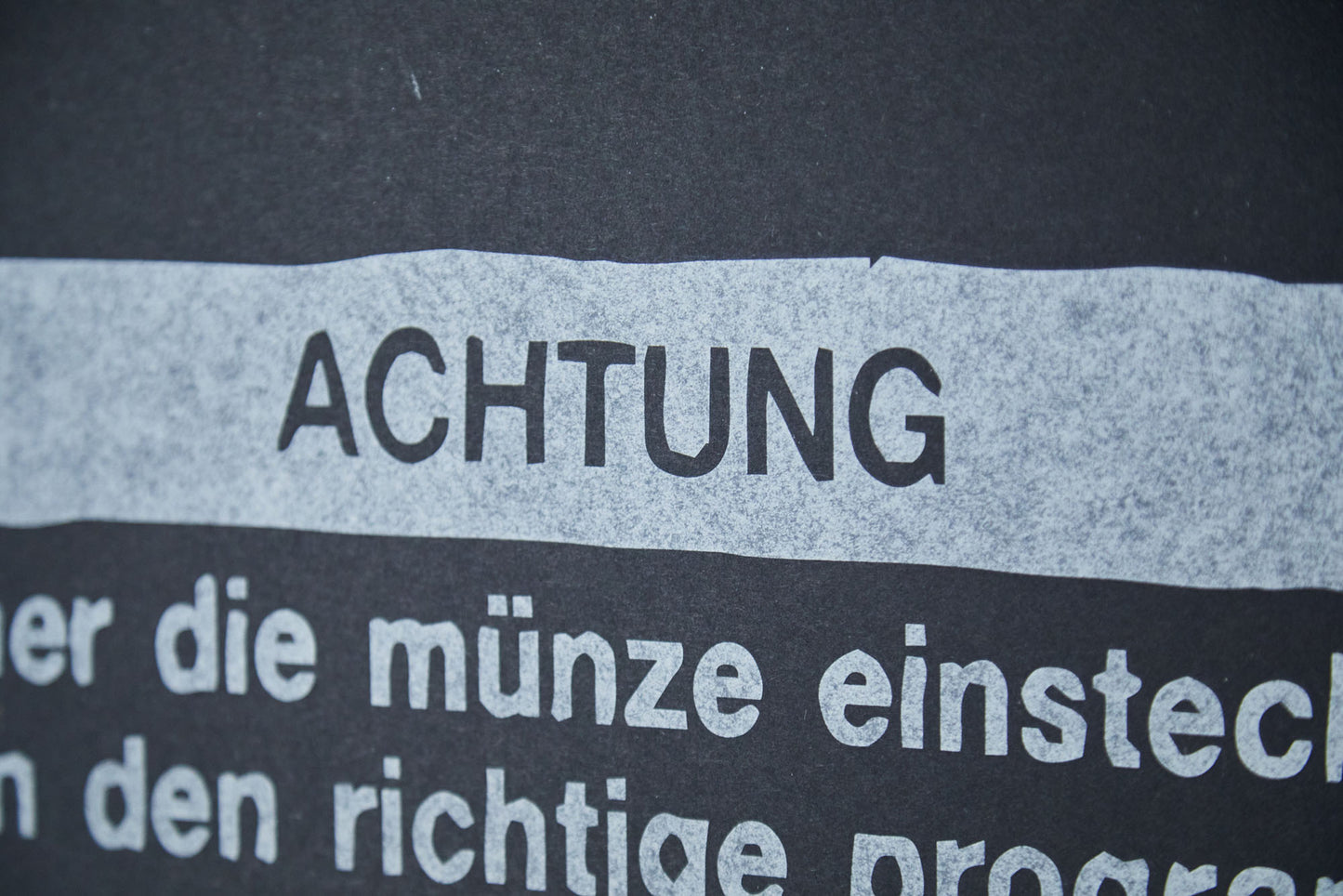 Achtung