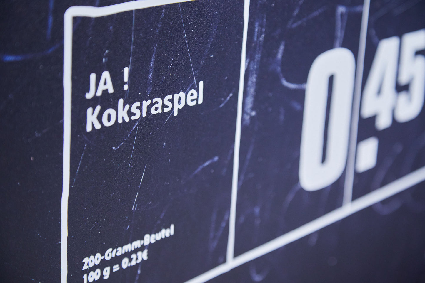 Koksraspel - Heute