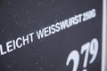 Vielleicht Weisswurst - Augustiner