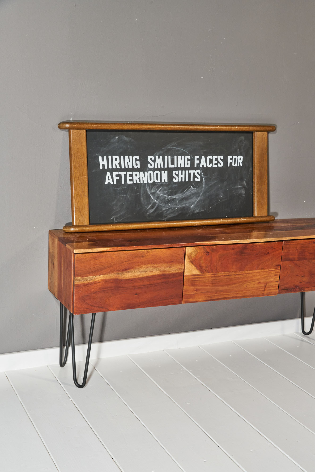 Hiring smiling faces