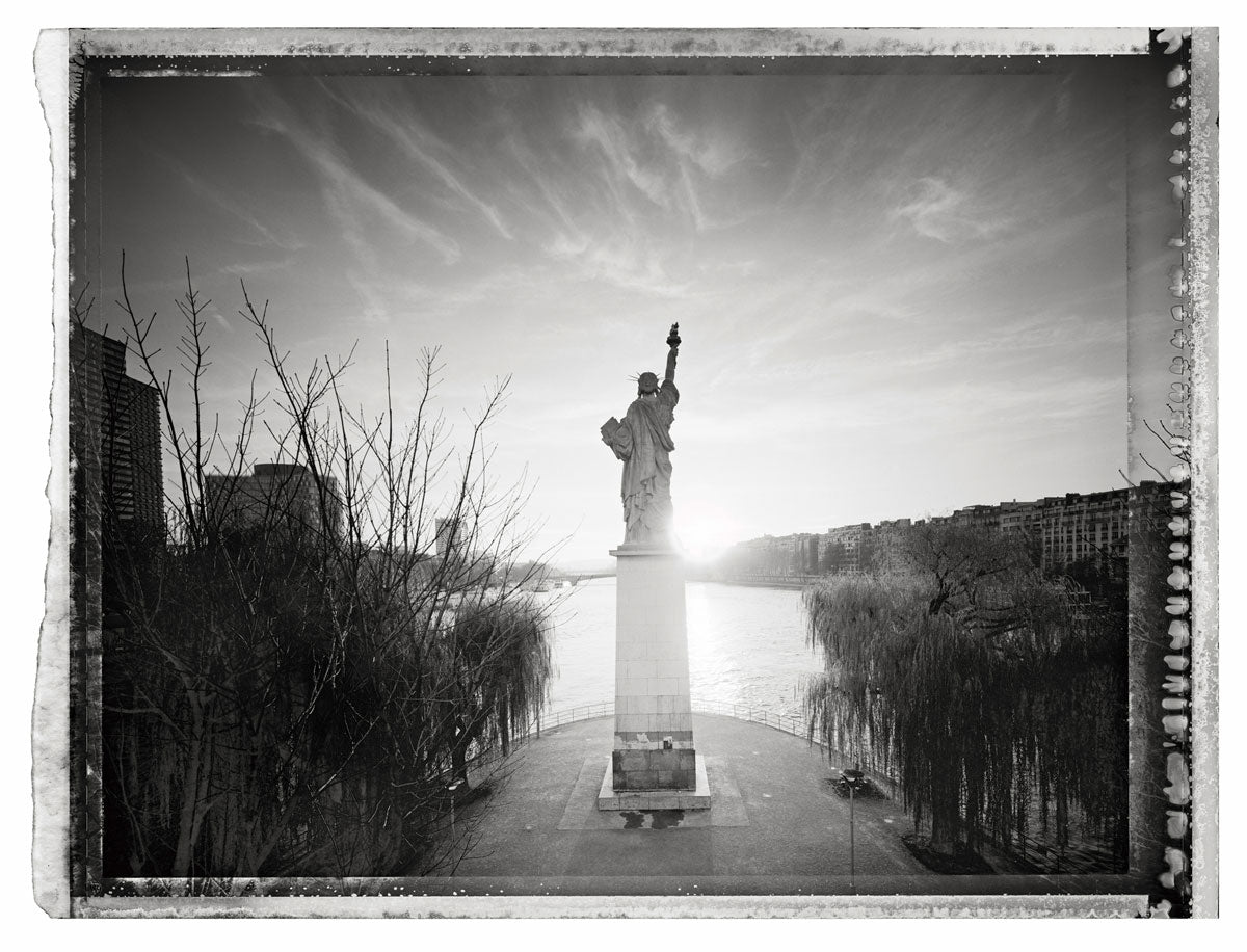 Statue de la Liberté, Île aux Cygnes