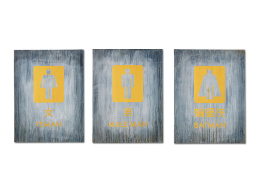 Praise and Blame 10 Triptych