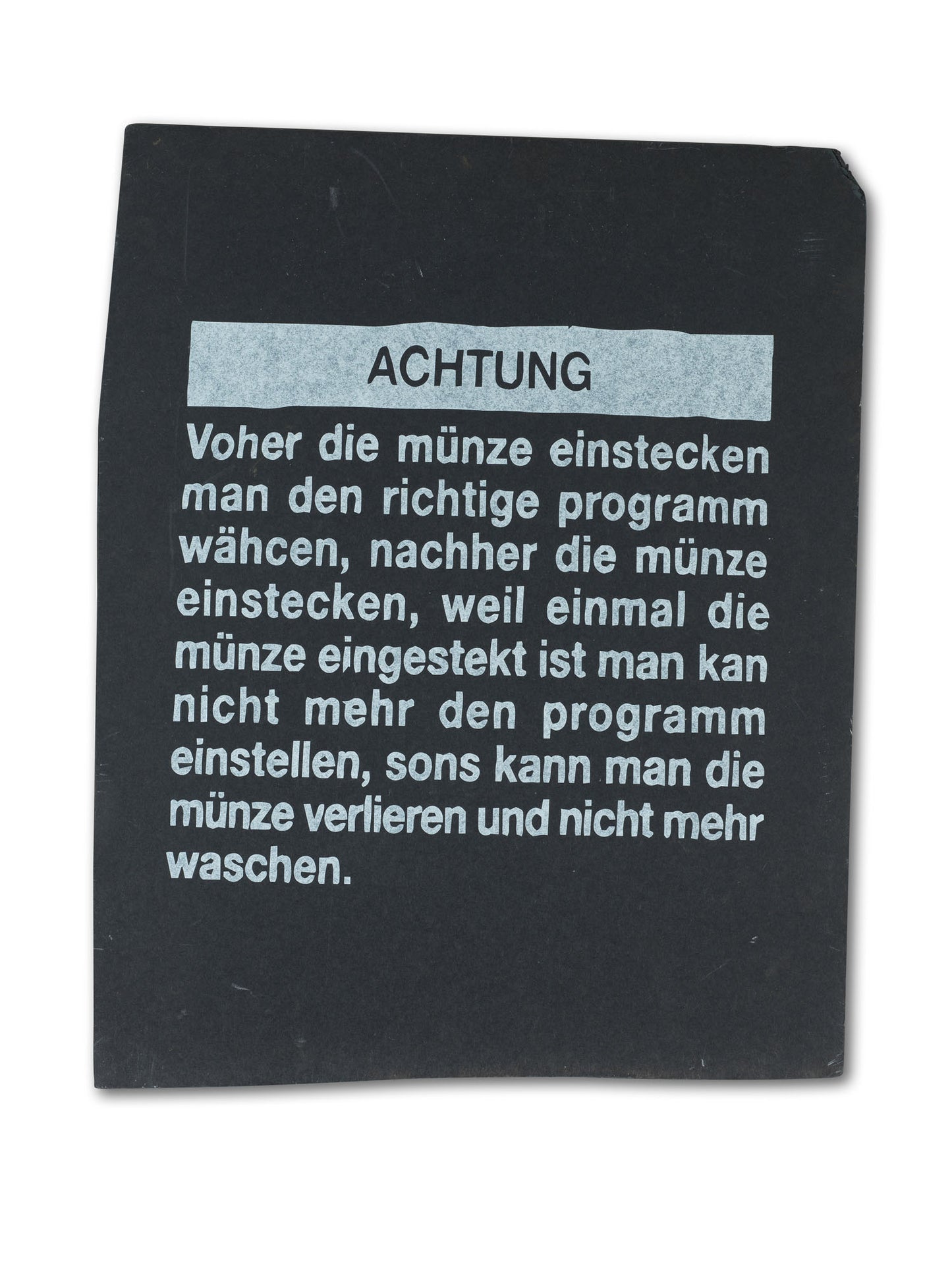 Achtung