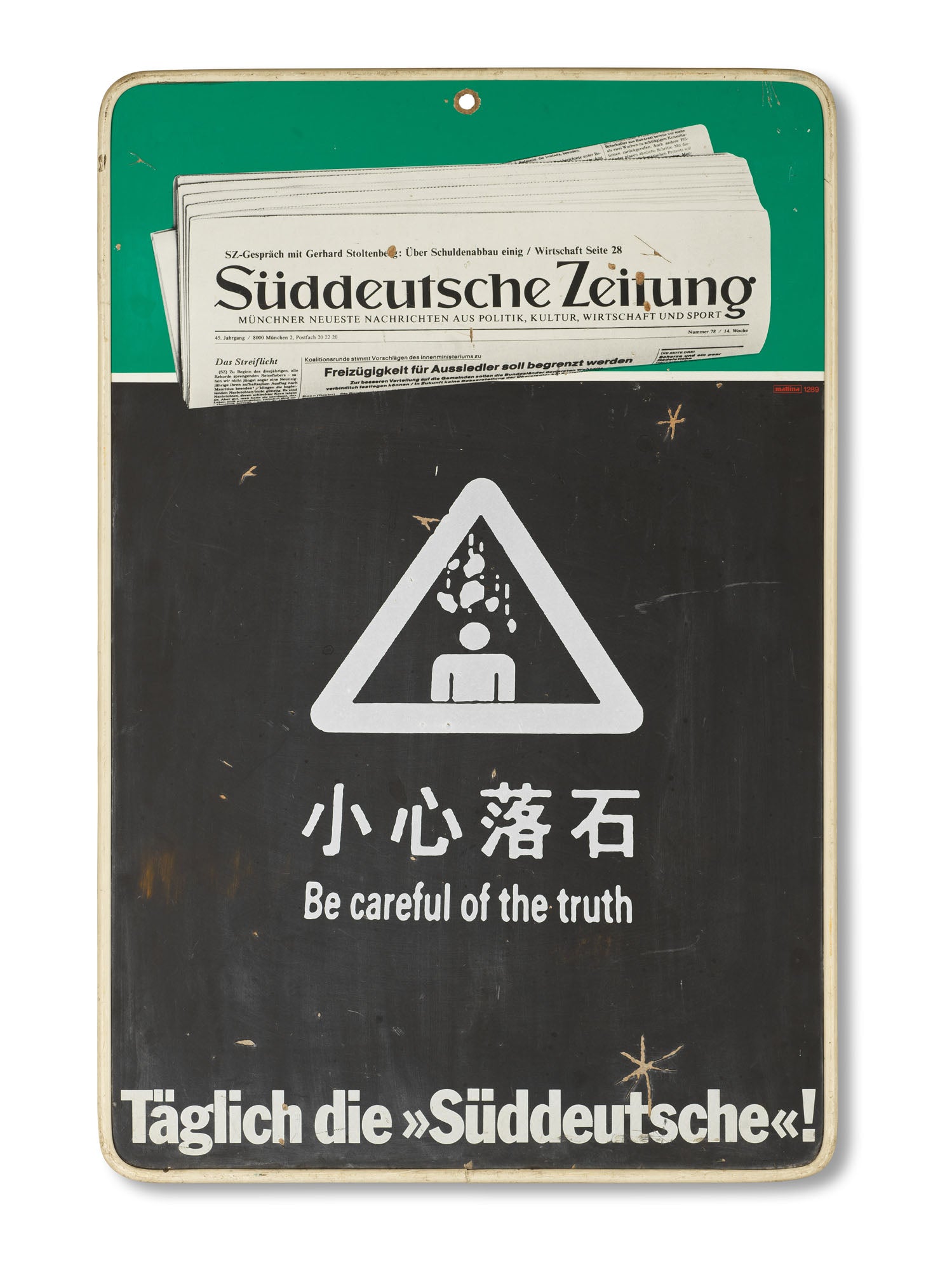 Be careful of the truth - Süddeutsche Zeitung