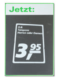 Tampons - Jetzt