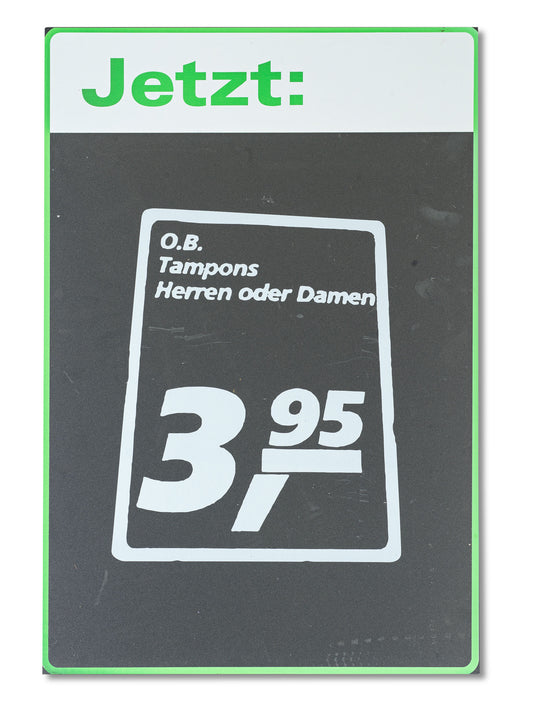 Tampons - Jetzt